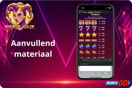 Aanvullende materialen Mirror Joker