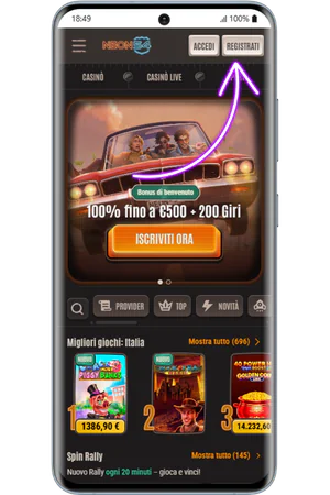 Mirror Joker pagina di registrazione casinò online